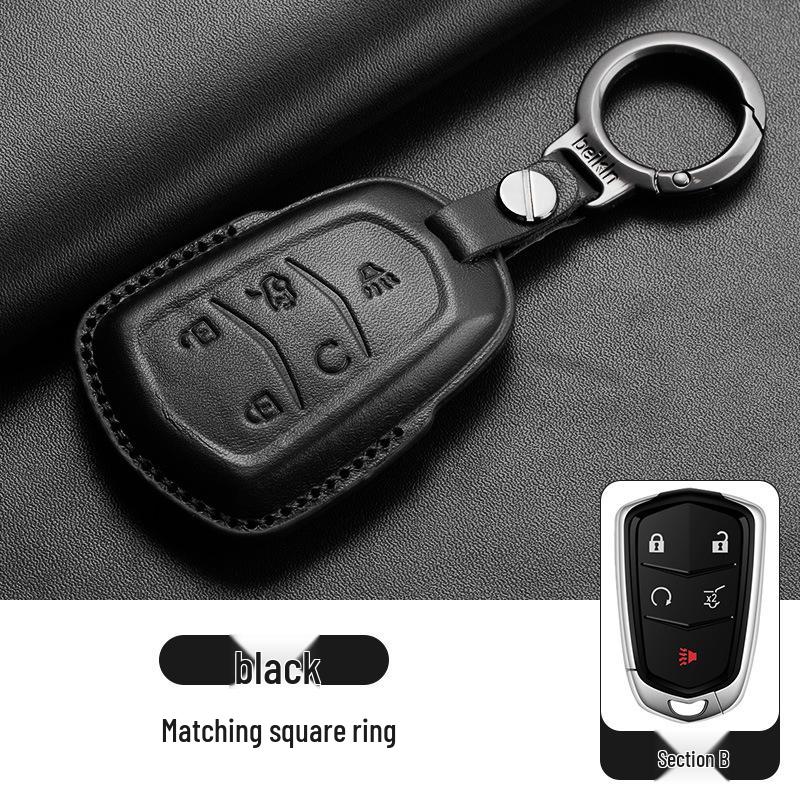 Cadillac Key Case for CT5, CT4, CT6, XT4, XT5, XT6 - Car Bag Buckle Shell