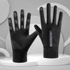 Sunscreen Gloves Ice Silk Breathable Outdoor Sports Cycling Gloves Anti-Slip Quick-Drying Gloves Women Light Driving Gloves