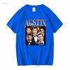 Austin Butler Vintage 90s T Shirt Actor Homage B vintage Washed Soft Versatile fashion designer clothes streetwear