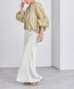 Yours Drawstring Volume Blouson BDXN1722 Small Beige Women's