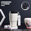 Stainless Steel 316 Double-Drink Insulated Travel Coffee Cup With Straw Lid Portable Mini Thermos Office Outdoor