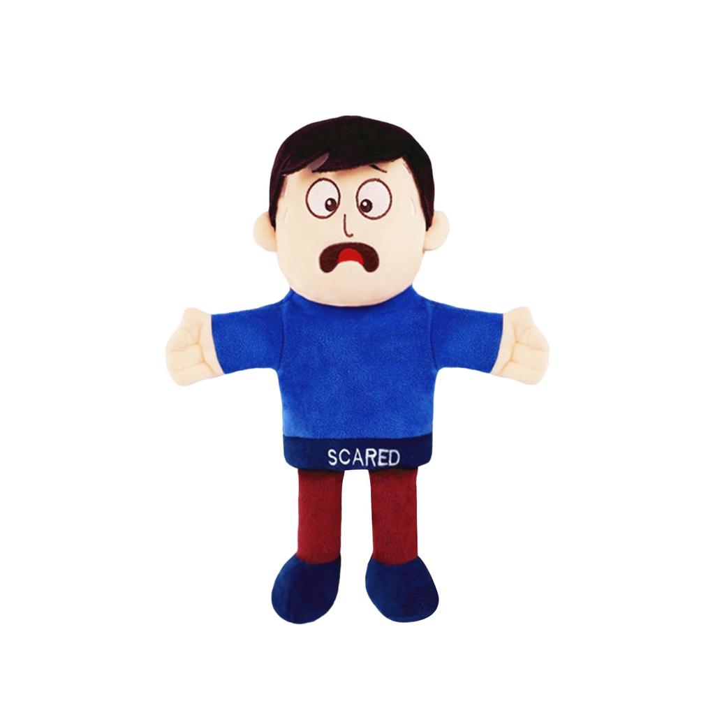 Cute Plush Lifelike Emotion Puppet Doll Performance Toy, Children's Gift