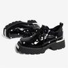 Women Loafers Crystal Platform Chunky Mary Janes Shoes 2025 Casual Sport Sandals Luxury Trend Sneakers Lace Up Woman