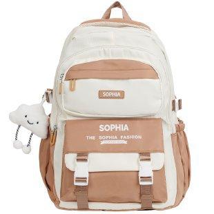 TS JYL Laptop Bag,2025 New Women Backpack High Grade Senior High Student Large Capacity