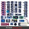 LIZAO 37/45 in 1 Sensor Kit, Assorted Sensor Modules Compatible with Arduino for DIY & Educational Projects