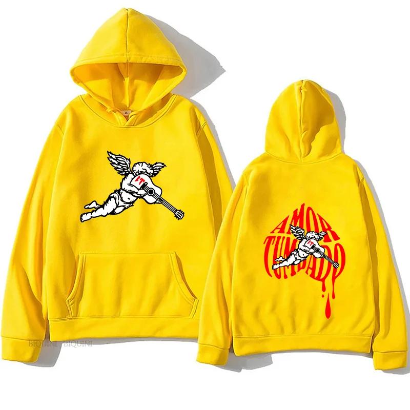 New Men Casual Hoodies Women Unisex Comfortable Soft Sweatshirt Women Unisex Fashion Corridos Tumbados MerchPrinted Pullover Sweatshirt