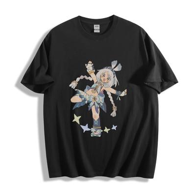 Genshin Impact Mualani T-shirt - Verwelkend Mysterie Design Unisex T-shirt