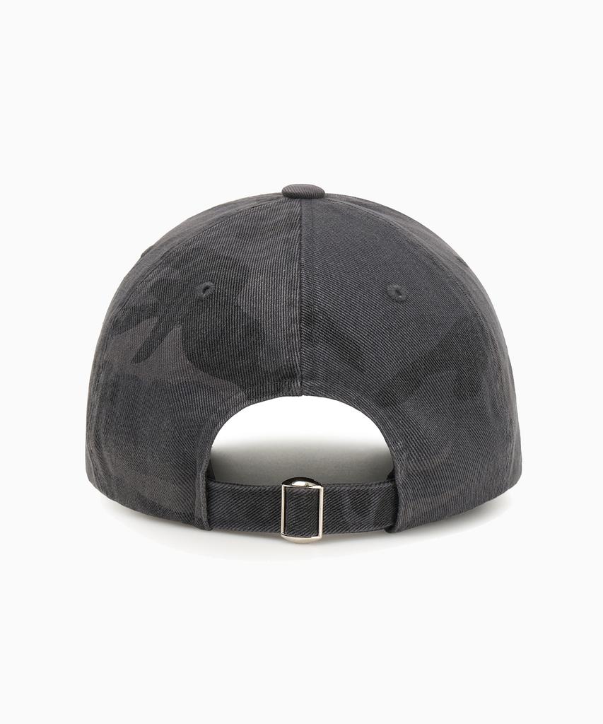 FREEMARIO Horizon Camo Damaged Ball Cap [Black]