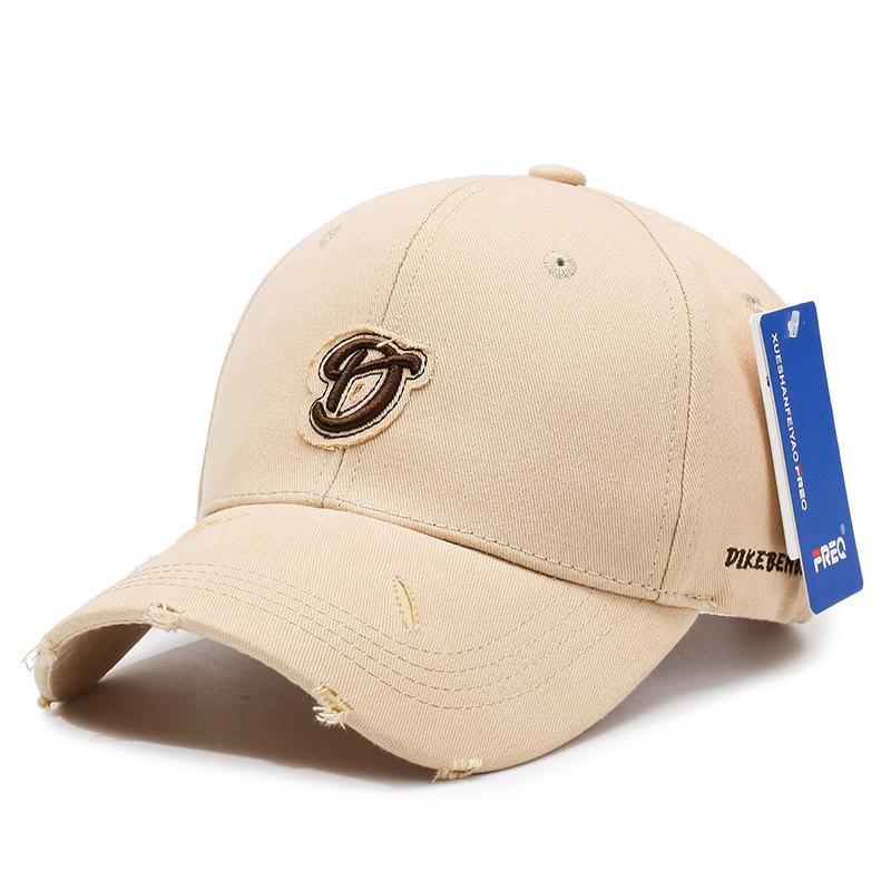 New embroidered letter baseball cap men and women outdoor leisure sunscreen sunshade fashion versatile travel