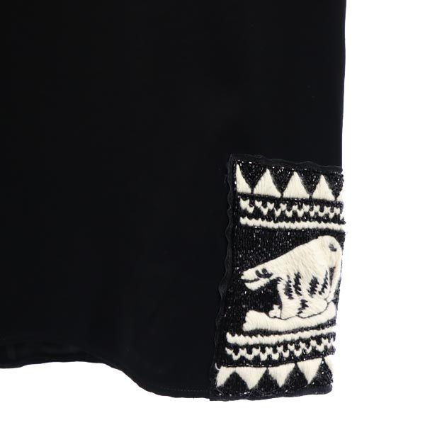 Y's made in Japan Long sleeve Cut Black series Back zip Women Used