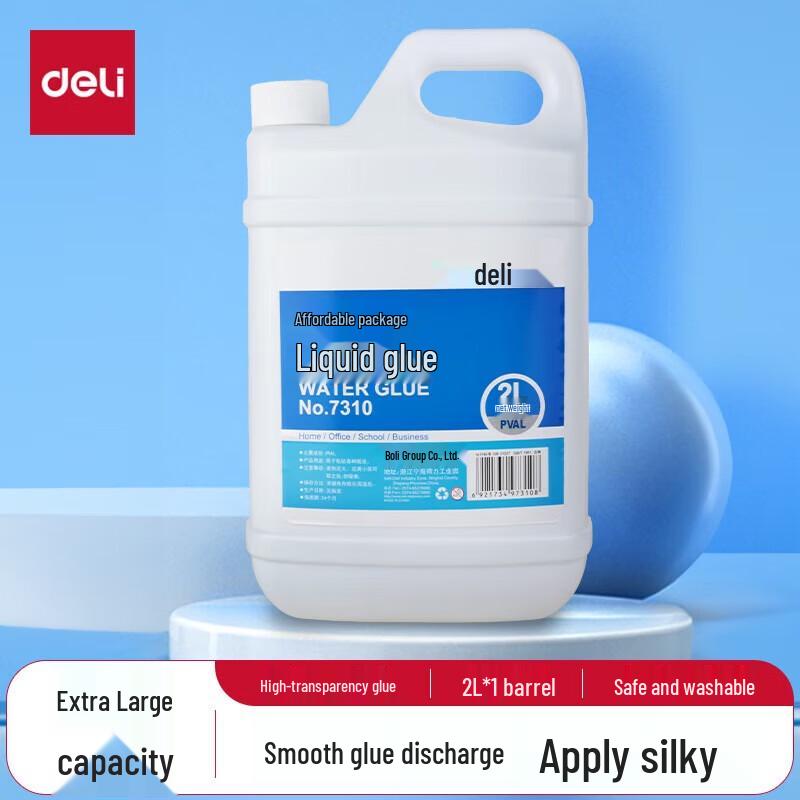 Deli 2L Transparent Liquid Glue