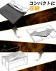 Usteetic Bonfire 3 Second Deployment and Perfect for Solo A4 Stainless Trivet Storage Case Included Stand, Storage, Foldable, Use, Lightweight,