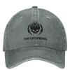 Punk The Offspring Black Logo Washed Baseball Cap Rock Music Band Trucker Dad Hat Unisex Adult Outdoor Sport SunProof Snapback Cap
