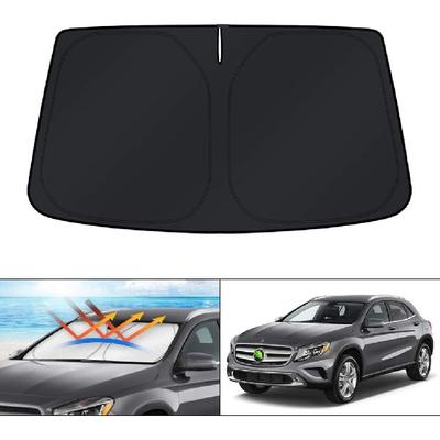 KUST Customized Windshield Visor for Mercedes GLA 2015-2020 Accessories Window Visor Foldable Visor Uv Blocking,Keep Your Car Cool