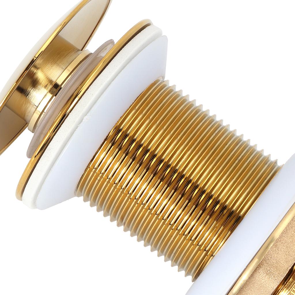 Bathroom Sink Drain Anti Clog Basin Brass Draining Stopper Bathroom Accessory