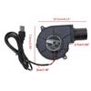 7530 BBQ Blower Fan 5V 7cm USB Cooling Fans Camping Blower Fan BallBearin