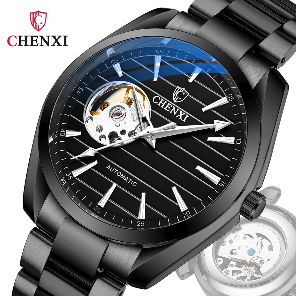 CHENXI 8806 2024 Top Brand Men Watch Luxury Automatic Mechanical Waterproof Relog Chenxi Dorado Business Wrist Watch