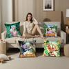 Anime D-Dr.S-STONE Hot Pillow Case Plush Fabric Soft Double Sided Print Sofa Cushion Cover Throw Pillow Covers