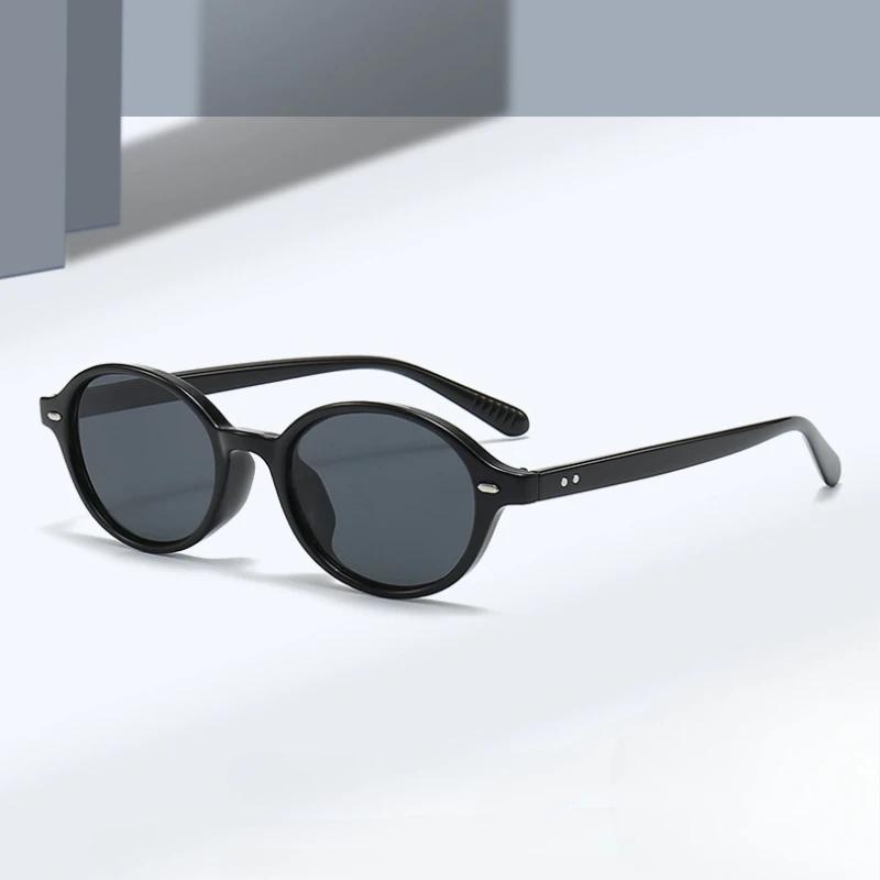 Classic Premium Designer Anti Blue Light Sunglasses Classic Style Oval Sun Glasses Y2K Personalized Small Frame Sunglasses for Women