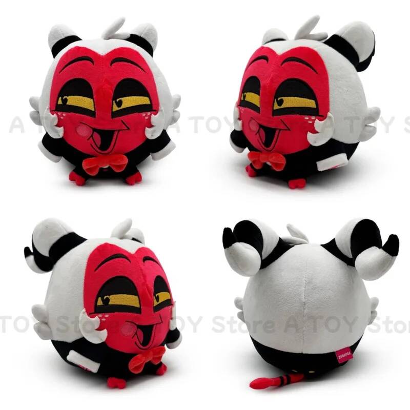 40cm Anime Hazbin Hotel New Plush Doll Room Decoration Kawaii Hug Pillow Movie Peripherals Toy Stuffed Doll Fans Birthday Gift