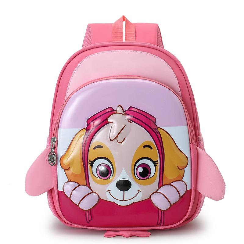 Paw Patrol Kids' Backpack: Cute Cartoon Hard Shell for Boys & Girls, Lightweight, Trendy & Versatile.