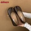 Fashion 2025 New Spring Autumn Fashion Strange Toe Women Flats Slip On Shoes Soft Female Shallow Footwear Ladies Flats With Shoes