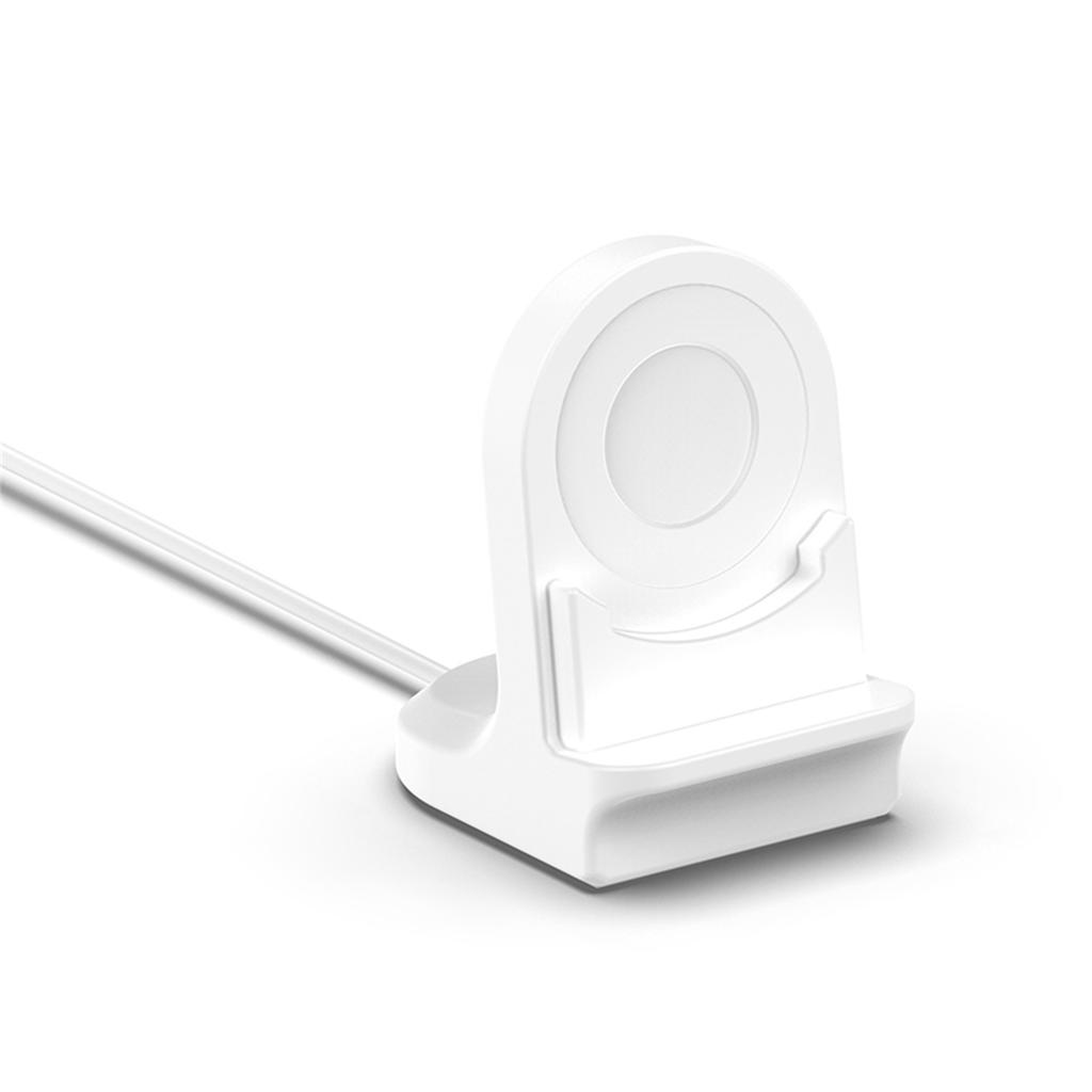 Geeignet für Watch 4/4 Pro Smartwatch Ladekabel Silikonhalter Station Freihändiges Kabel Ladegerät Dock Ständer Halter
