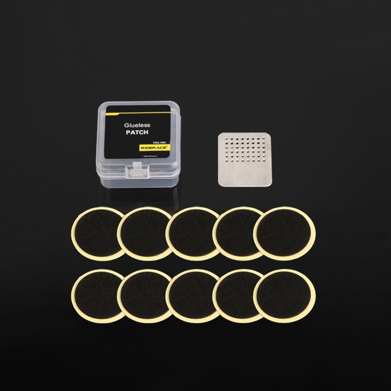 

10 шт. Инструмент для ремонта заплаток для велосипедных шин, быстрый ремонт проколов шин для шоссейного велосипеда, набор для ремонта внутренних покрышек, аксессуары для велоспорта