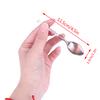 3*Crystal Handle Small Coffee Spoon Sugar Tea Dessert Cutlery Kitchen Tableware