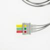 Compatible with GE-OHMEDA,PRO1000. 3/5-Channel Snap/Clip, Replacement ECG Lead Wires Cable Adapter, Use for Companion ECG Trunk Cable