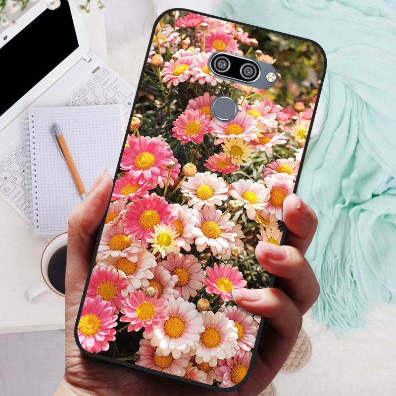 for LG K50 Q60 Case K 50  Soft TPU Silicone Phone Covers for LG Q60 LGK50 K 50 LGQ60 Case Bumper  Q 60 Shockproof Coque Cover