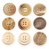 5pcs Resin Matte Beige Pattern Buttons, Suit Pants Buttons, Woolen Coat Trench Coat Buttons