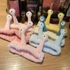 Cartoon Snail Hair Strap, Funny Face Wash Hair Accessories, Cute Women's Face Wash Strap, Cartoon Flannel Hair Strap
