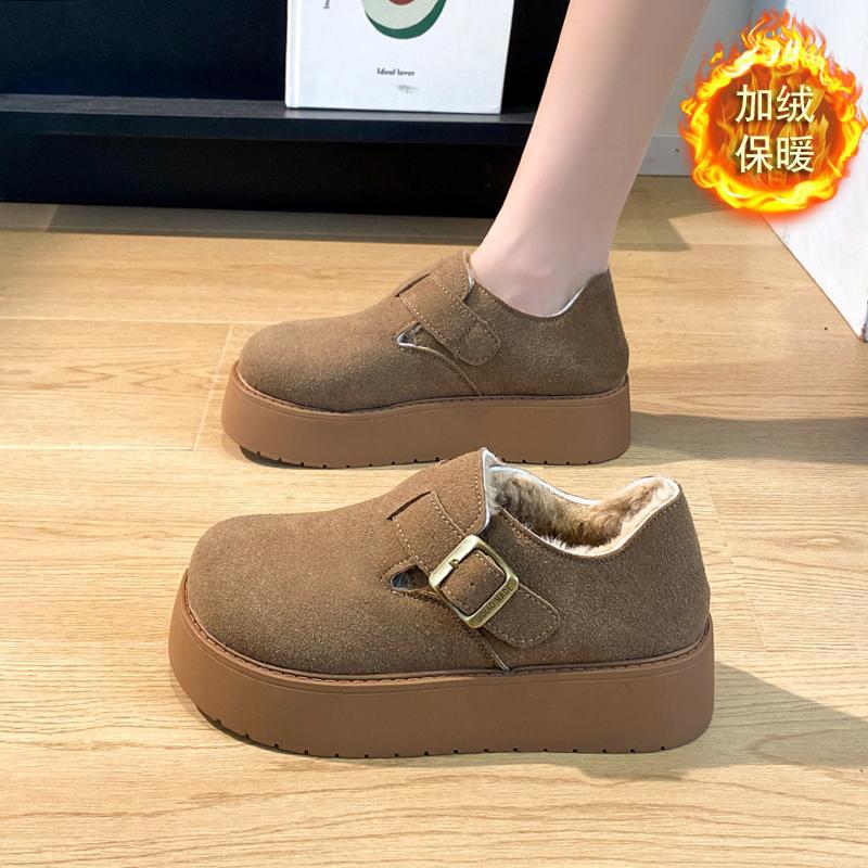

Height increase winter women s 2 autumn and winter new velvet platform casual shoes snow boots Boken shoes 40