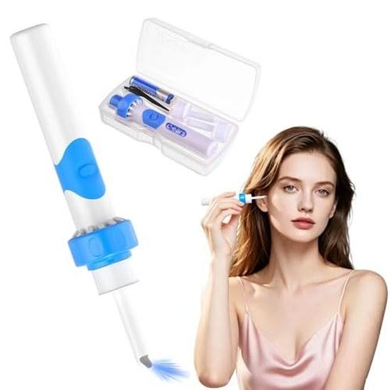 Ear Cleaner Electric 2026 Model Gentle Care Suction Type Cleaning Device Daily Hygiene Lightweight Design Silent Washable Reusable Portable Storage
