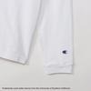 Champion T1011 Long Sleeve Made In Size Graphic Round Made In Size T-Shirt, USA, White, L, 100% Cotton, Print, Neck, USA, C5-Y403