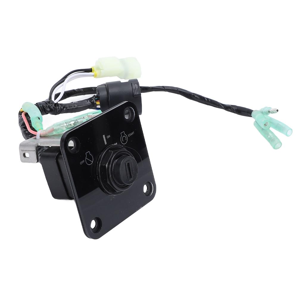 Außenborder Zündschalterpanel 63D 82570 21 Einzelnes Zündschalterpanel mit Schlüssel für Außenborder