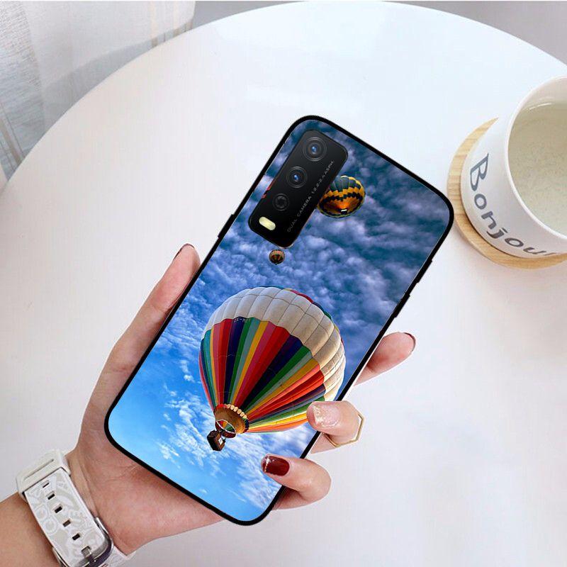 Air Balloon Funda Phone Cover For Vivo Y31 Y30 Y33S Y11S Y12S Y17 Y20 Y20S Y21 Y21S Y1S Y53S Y15 Y19 Y91C V23 5G Cases Coque