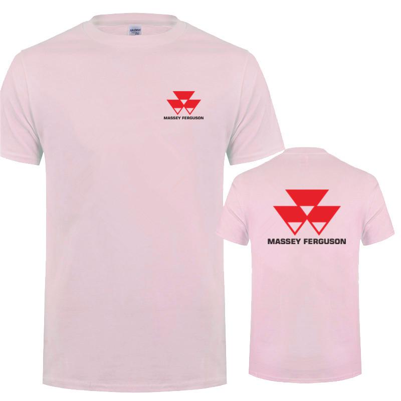 Massey Ferguson T Shirt Tops New Fashion Short Sleeve Massey Ferguson Tractor Agriculture Logo Tshirts Tees Tshirts Lh074