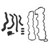 NLQR Valve Cover Gaskets Set of 2, Compatible with Mercedes-Benz ML320 E320 CLK320 C280 SLK320 C240 C320N 1998-2005, Replace VS50758R 1120180382