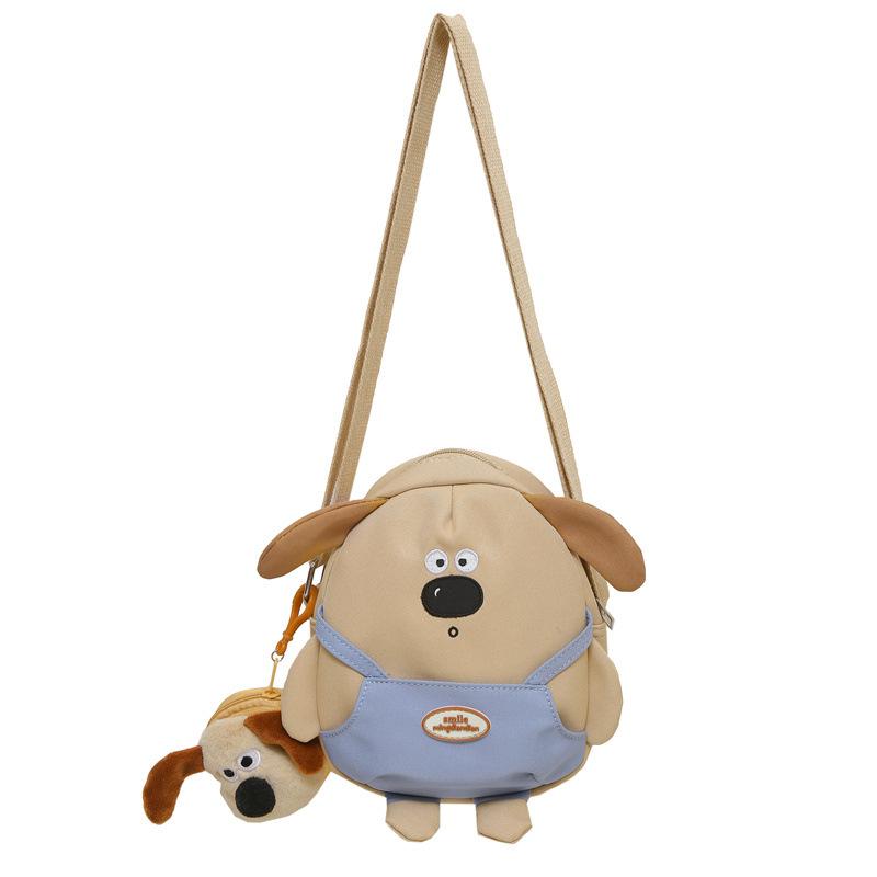 New tote bag cute bag ugly cute doll messenger bag strap bear backpack personality funny shoulder bag tide