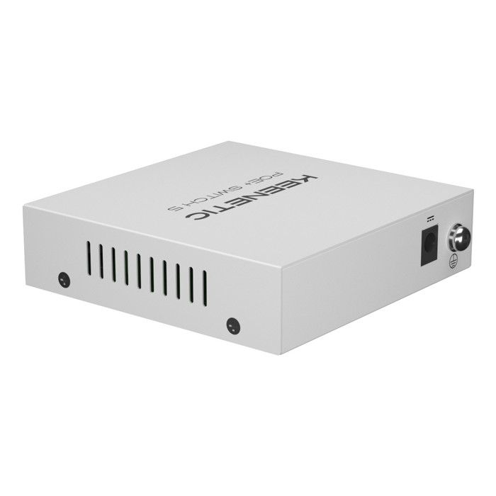 PoE+-svitsj - KEENETIC - 5 porter - Smart strømforsyning - Enkel installasjon - Status-LED-er