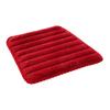 Seat Cushion Trapezoidal Shape Adjustable Straps Plush Material Chair Pad Dining Office Car Seat Cover Home Accessory