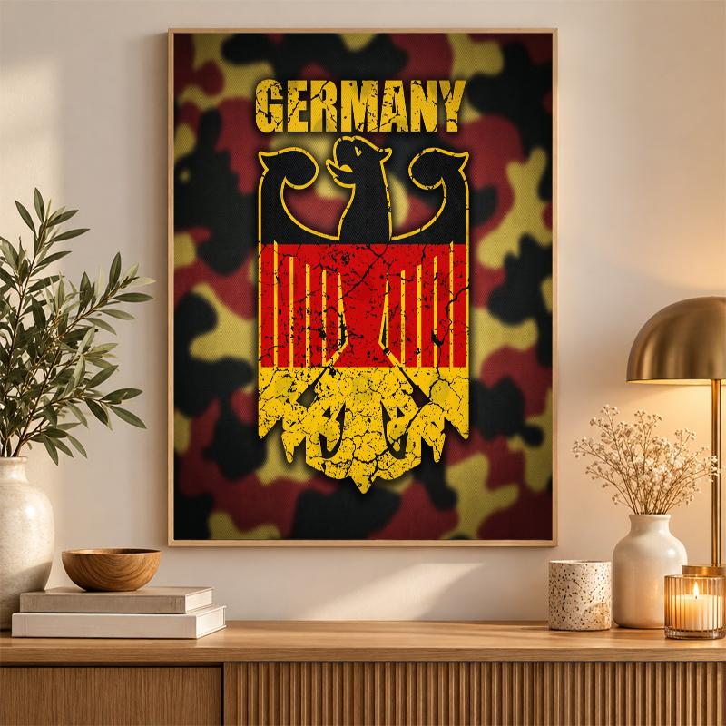 Germany Football Diamond Painting Kit 5D Full Drill DIY Diamond Mosaic Wall Art Home Decor