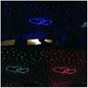 Car RGBW LED Starry Sky Ceiling Light 380 Pcs Mixed Fiber Optic RF/APP Control
