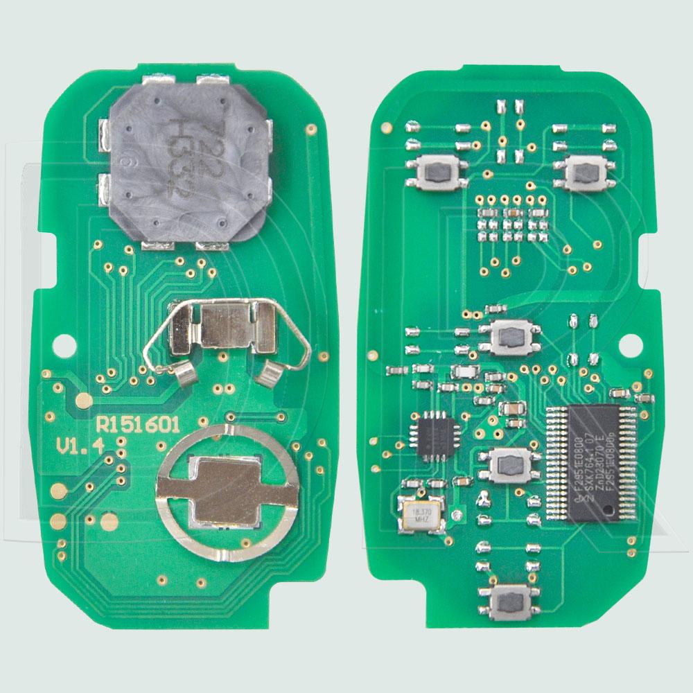 Clé de voiture télécommandée DR 315/433MHz avec puce ID46 Pour Chevrolet HYQ4AA HYQ4EA Malibu Cruze Spark Camaro Equinox Volt Blazer Traverse Sonic