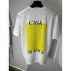 MAXVV CASABLANCA 23 Striped T Shirt Men Women Loose Fit Short Sleeve Tee Casual Top