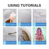 Hairdressing Hair Dyeing Caps With Metal Hooks Professional Barber Silicone Hair Coloring Cap Barbershop Salon Styling Tools