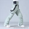Ski Pants - Windproof, Waterproof, Cotton-Padded, One-Piece for Men & Women, Suitable for Single & Double Boarding