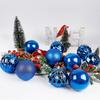 Electroplated Christmas Ball Ornaments Shatterproof Christmas Ball  for Tree Decoration